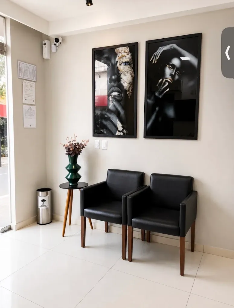 Lounge de espera privativo da Lavie